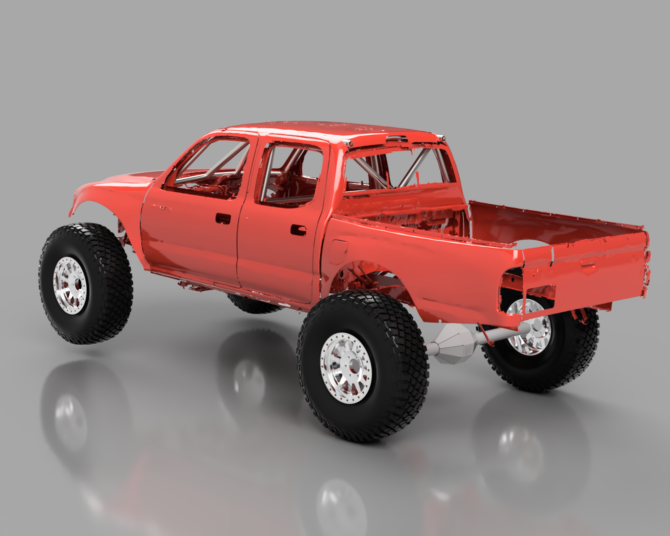 1st Gen Tacoma Double Cab Interior Cage Kit