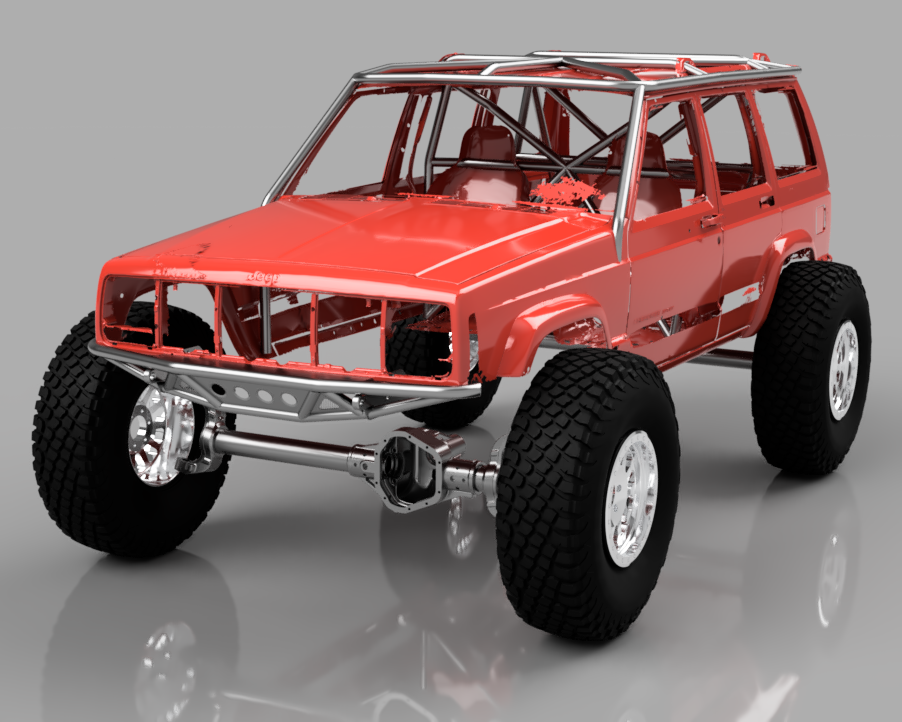 84-01 Jeep Cherokee XJ Hybrid Roll Cage - **PRE-ORDER SALE - May 2025**
