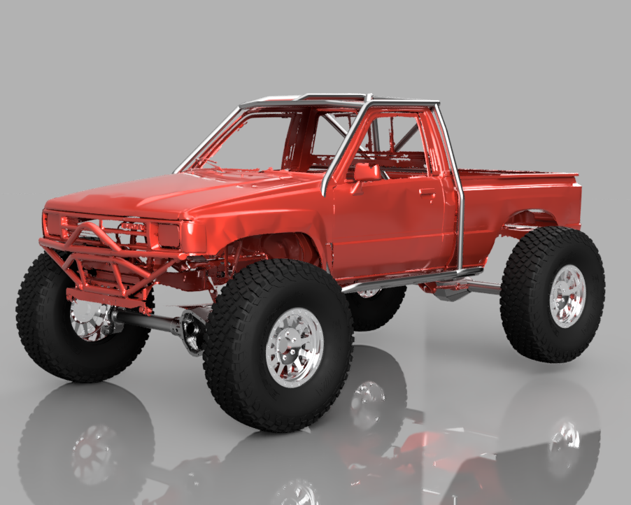 84-88 2G Toyota Pickup Regular Cab Exo Cage Kit - ** PRE-ORDER SALE! **