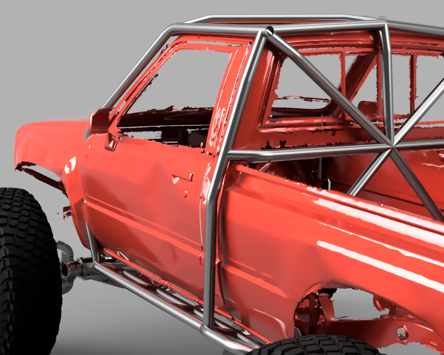 84-88 2G Toyota Pickup Regular Cab Exo Cage Kit - ** PRE-ORDER SALE! **