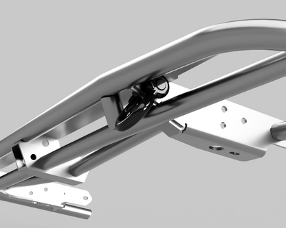 Alpha Series High Clearance Rear Tube Bumper | 96-04 Toyota Tacoma